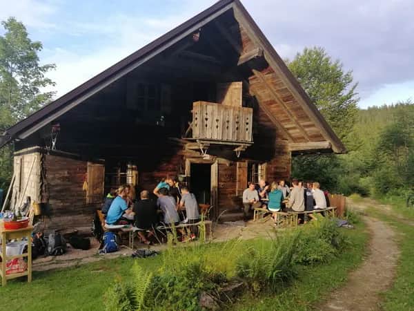 Exklusives Hütten-Event für Firmen im Salzkammergut