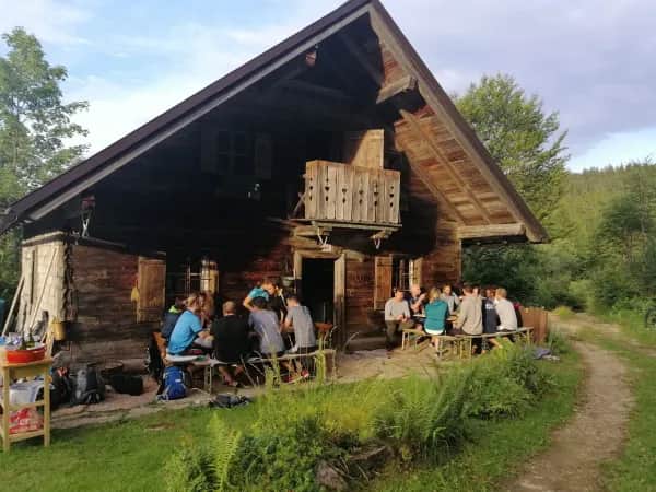 Hüttenfeier mit Catering in Salzburg